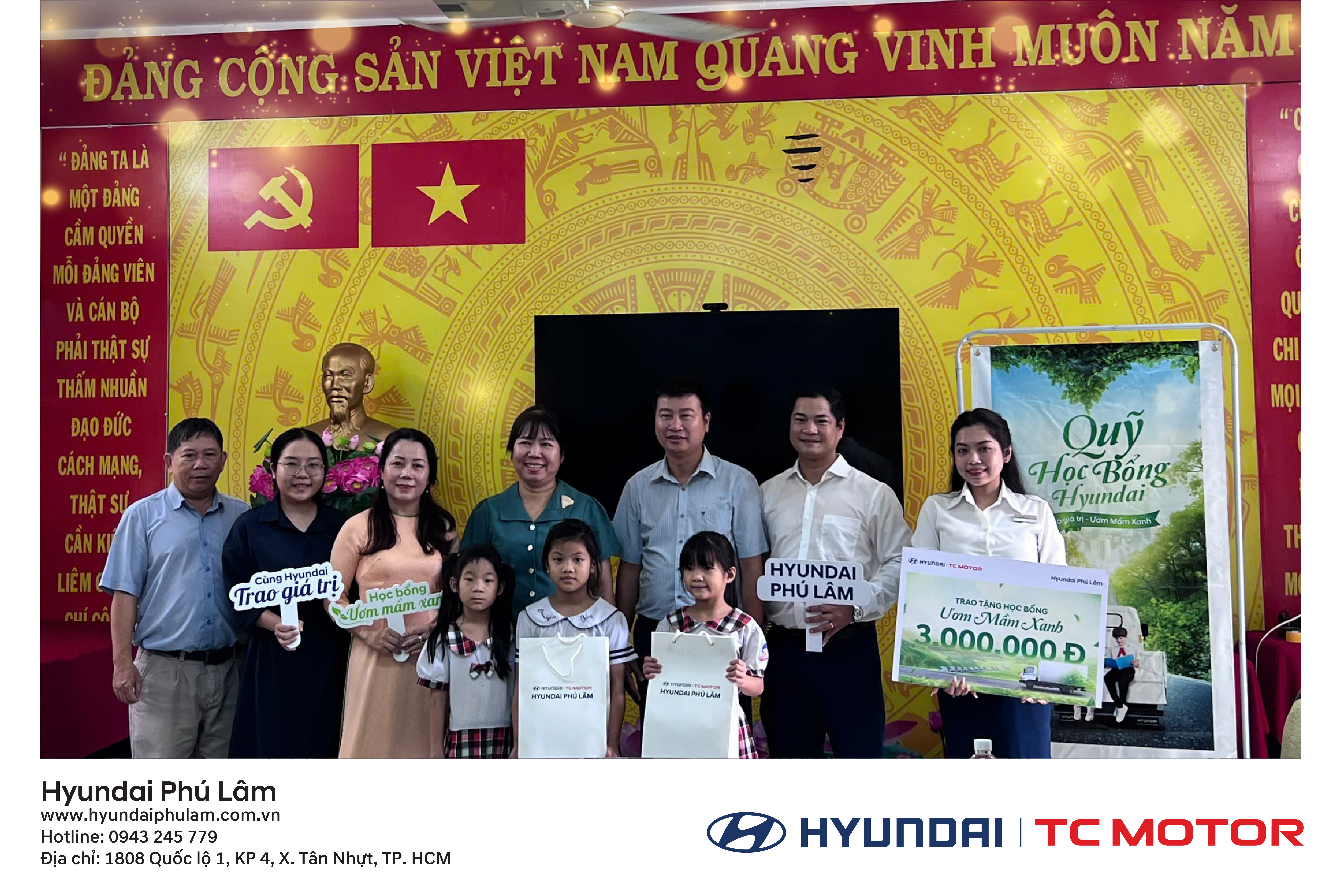 CHƯƠNG TRÌNH TRAO HỌC BỔNG - ƯƠM MẦM XANH - LAN TỎA YÊU THƯƠNG 🌱